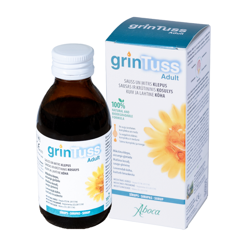 Grintuss Adult siirup 180 g